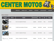 Tablet Screenshot of centermotos.net